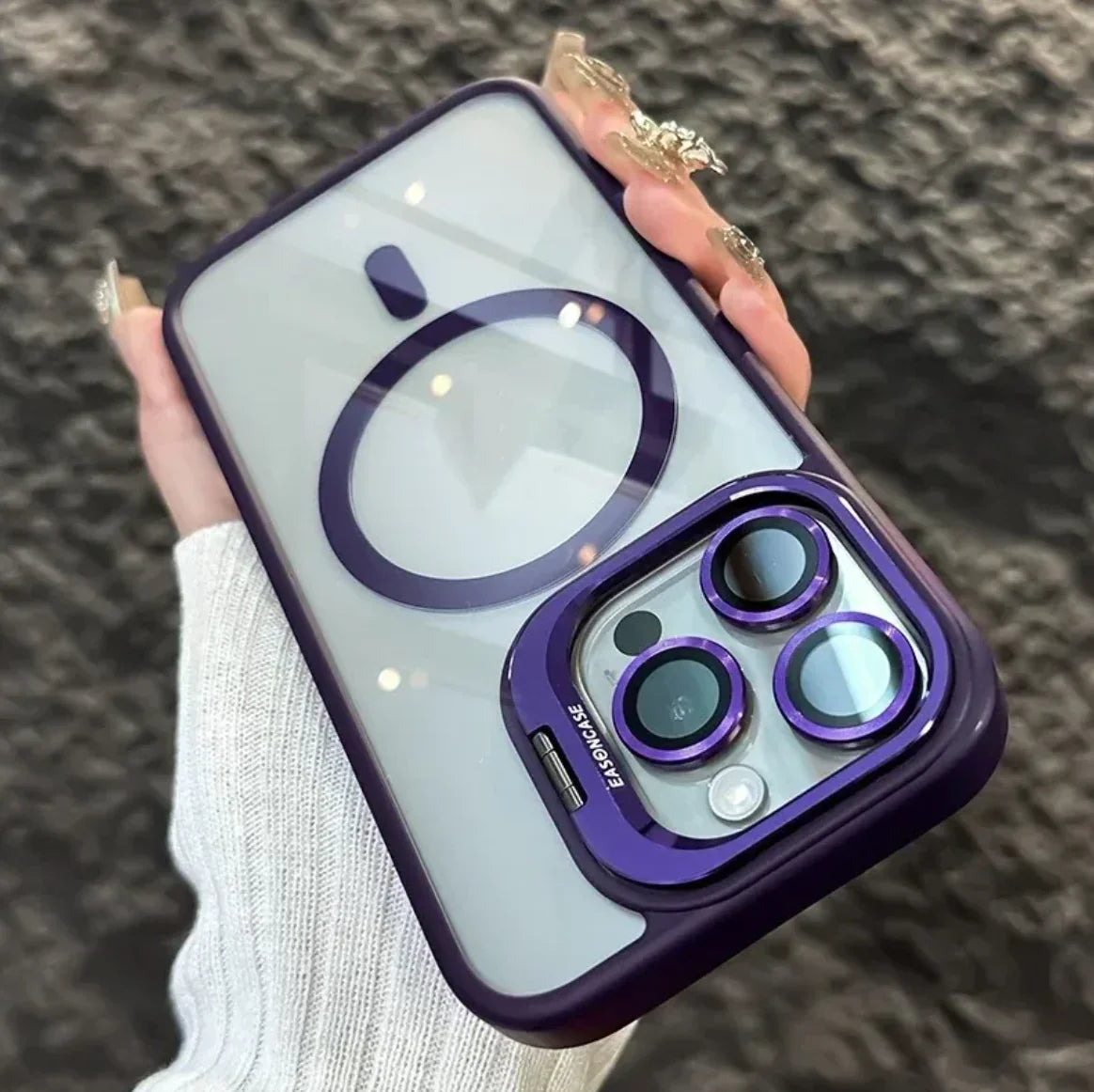 MagSafe iPhone Case, Lens Protector & Stand