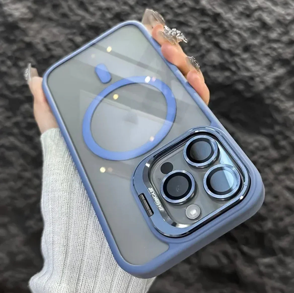 MagSafe iPhone Case, Lens Protector & Stand