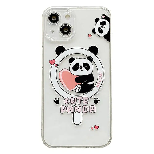 Cute Dinosaur / Panda Phone Case