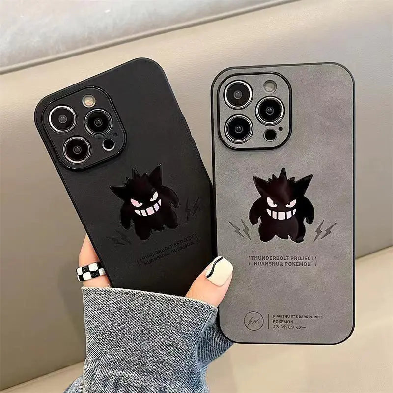 Gengar Laser Monster Phone Case for iPhone