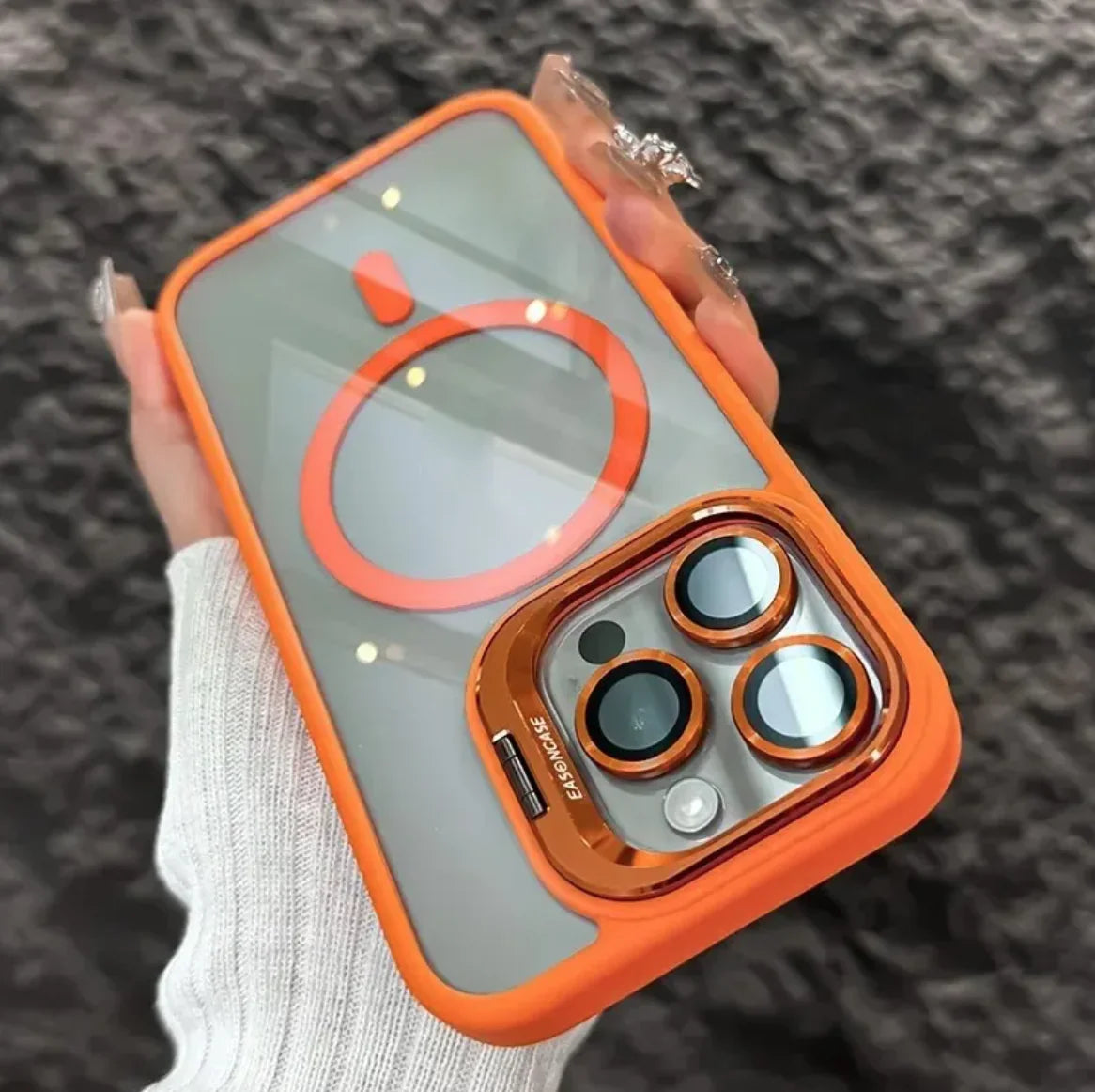 MagSafe iPhone Case, Lens Protector & Stand