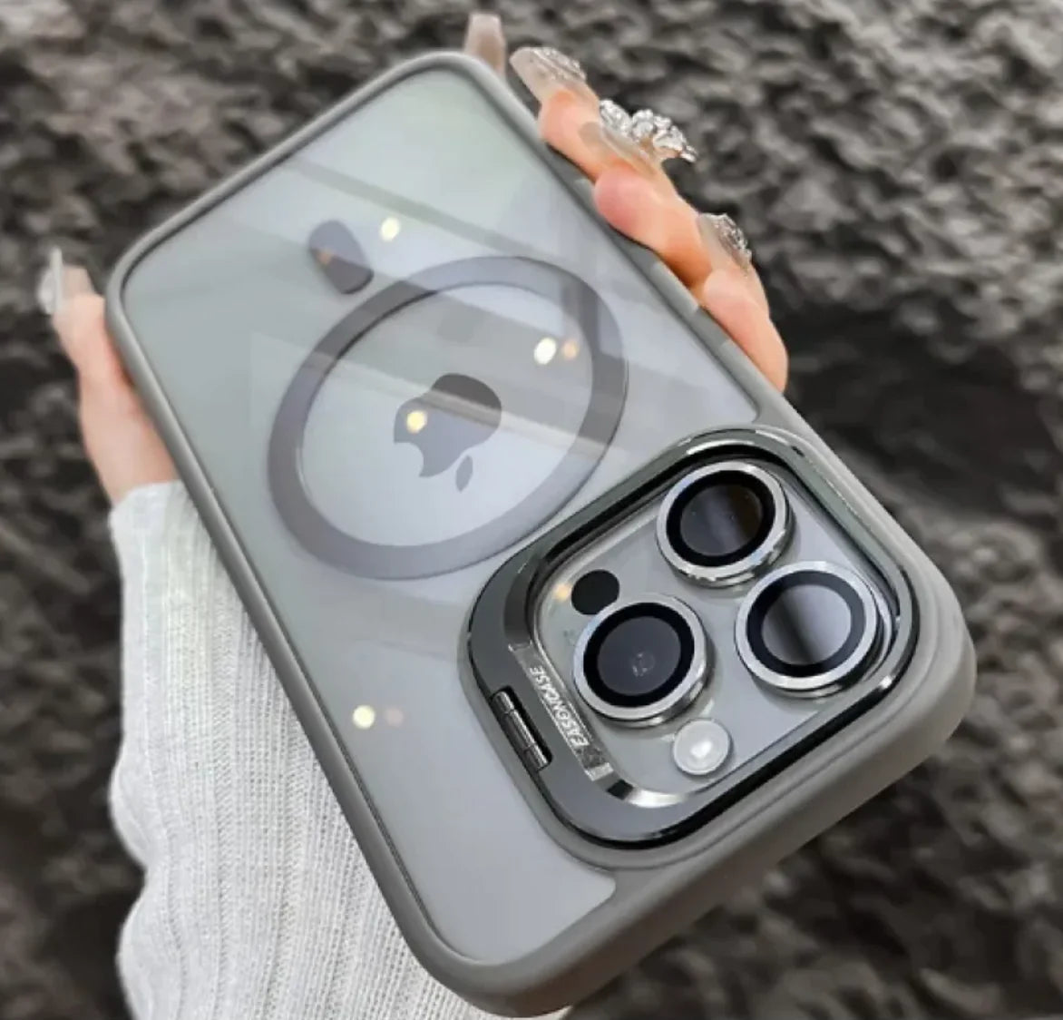 MagSafe iPhone Case, Lens Protector & Stand