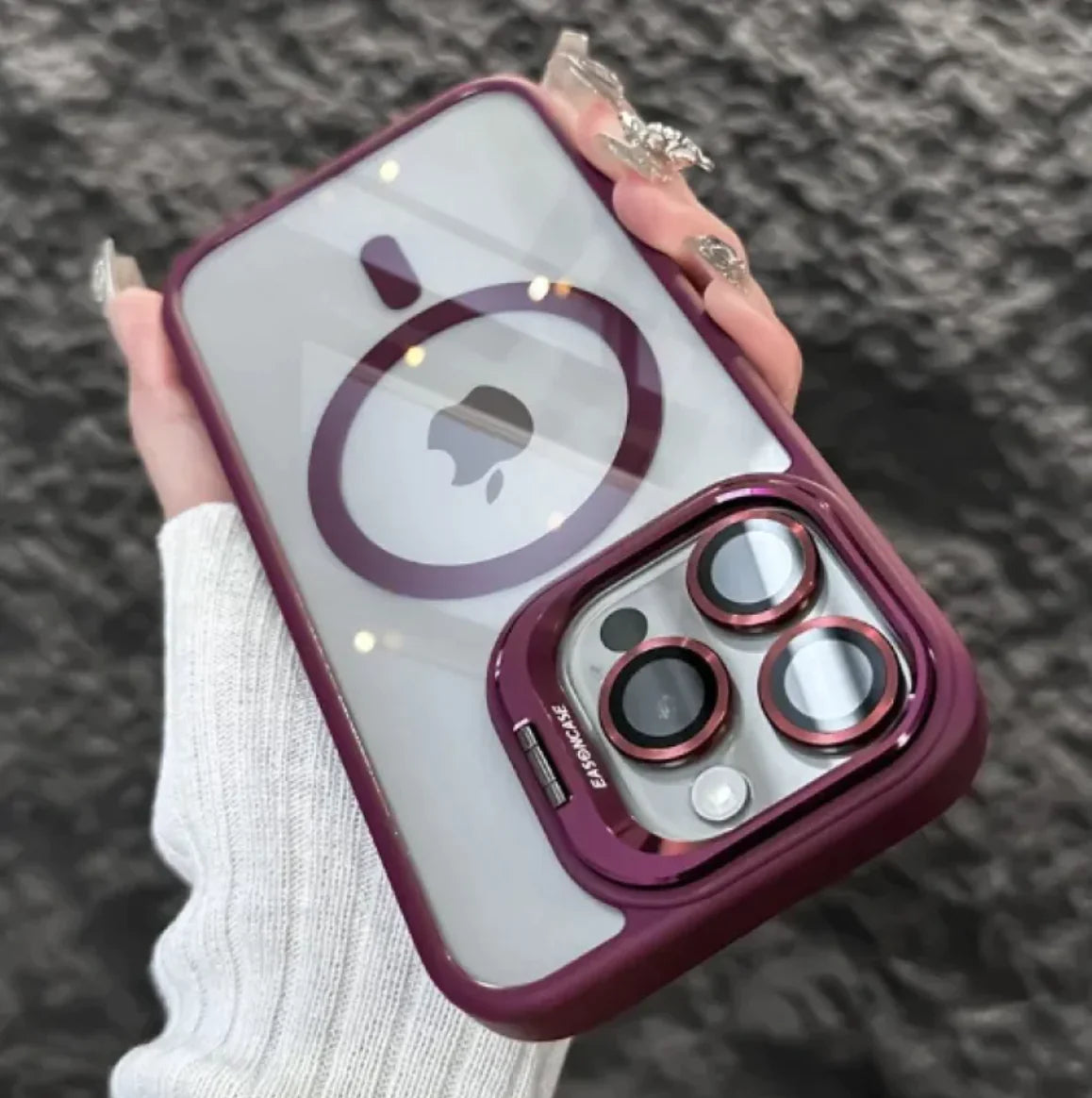 MagSafe iPhone Case, Lens Protector & Stand