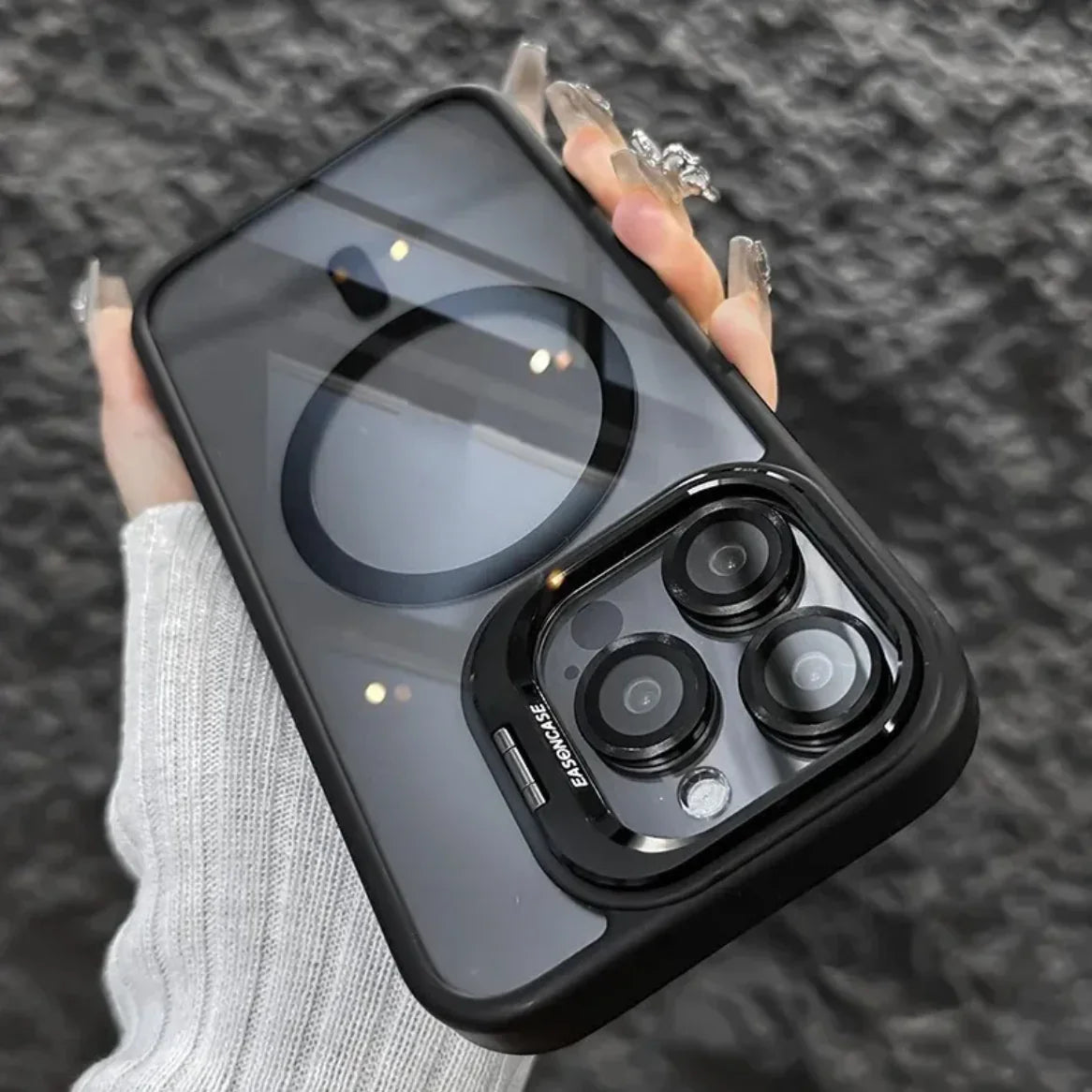 MagSafe iPhone Case, Lens Protector & Stand