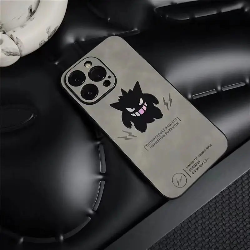 Gengar Laser Monster Phone Case for iPhone