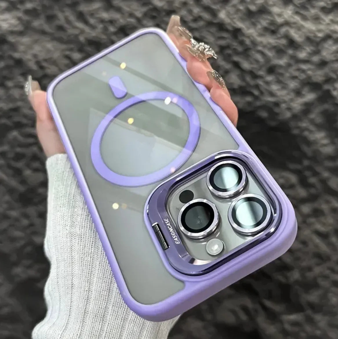 MagSafe iPhone Case, Lens Protector & Stand